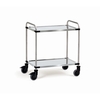 Stainless steel trolley 5017 - 120 kg, 2 shelves